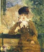 Berthe Morisot Dame a L ombrelle oil painting